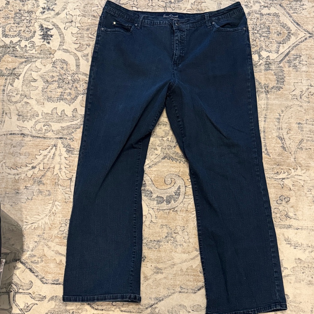 Gloria Vanderbilt Women's Boot Cut Jeans - Dark Blue